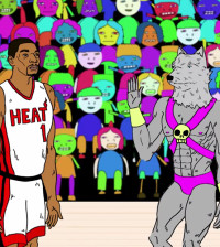Chris Bosh Gets His Own Space Jam in The Multiverse