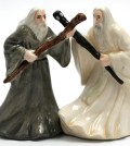 Gandalf and Saruman Salt & Pepper Set