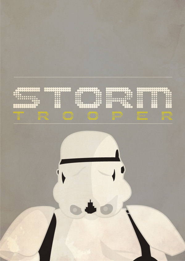 15 Gorgeous Minimalist Star Wars Character Posters