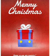 Video Game Christmas Card 2