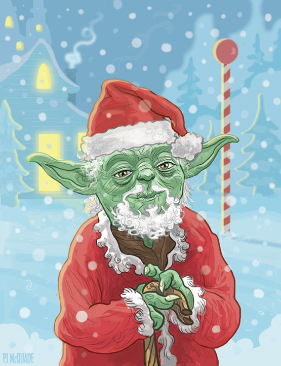 Cool Baby Yoda Christmas Wallpaper Pictures