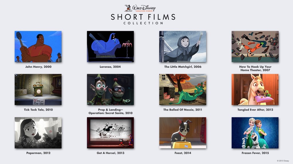 Walt Disney Animation Studios Short Film Collection Netflix October 2015