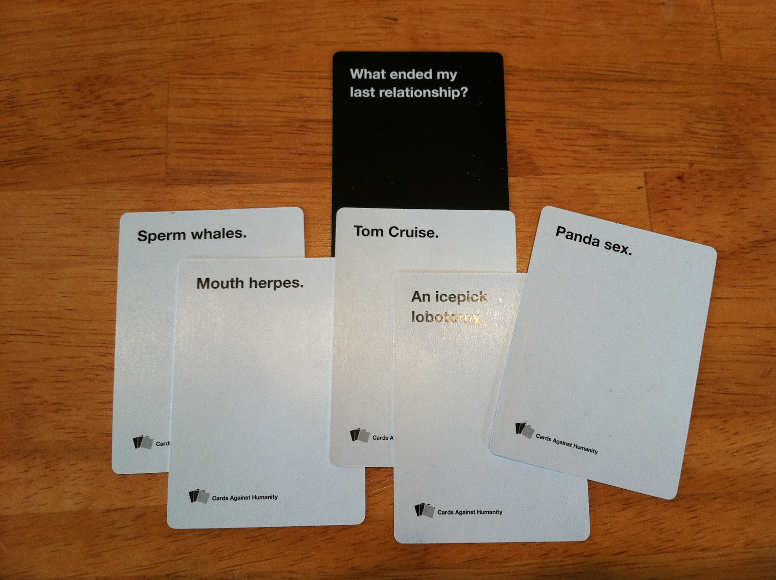 Shut Up and Take My Money: Cards Against Humanity Complete Set and Case.