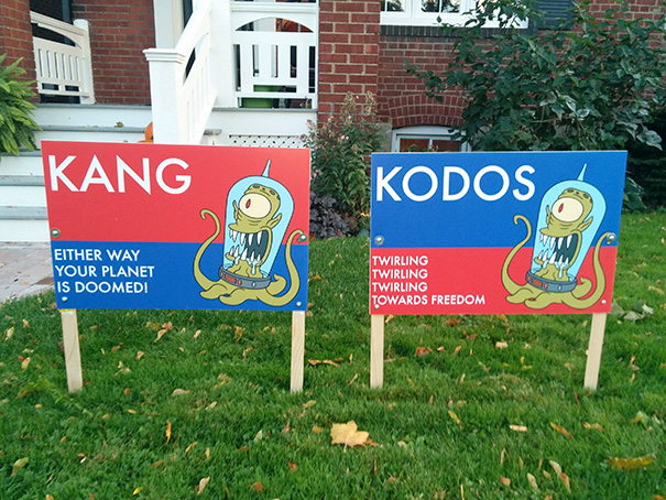 Kang and Kodos for President