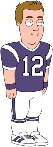 Tom Brady on Family Guy