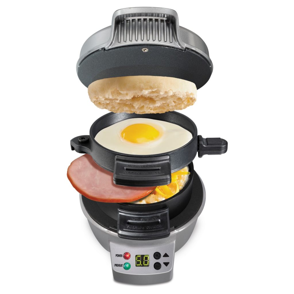 Hamilton Beach Breakfast Sandwich Maker kitchen gadget