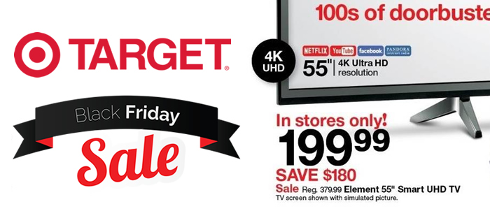 Target Black Friday ad Nov. 1, 2018