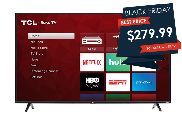 Here’s the cheapest 55inch to 60inch 4K TVs on Black Friday 2019