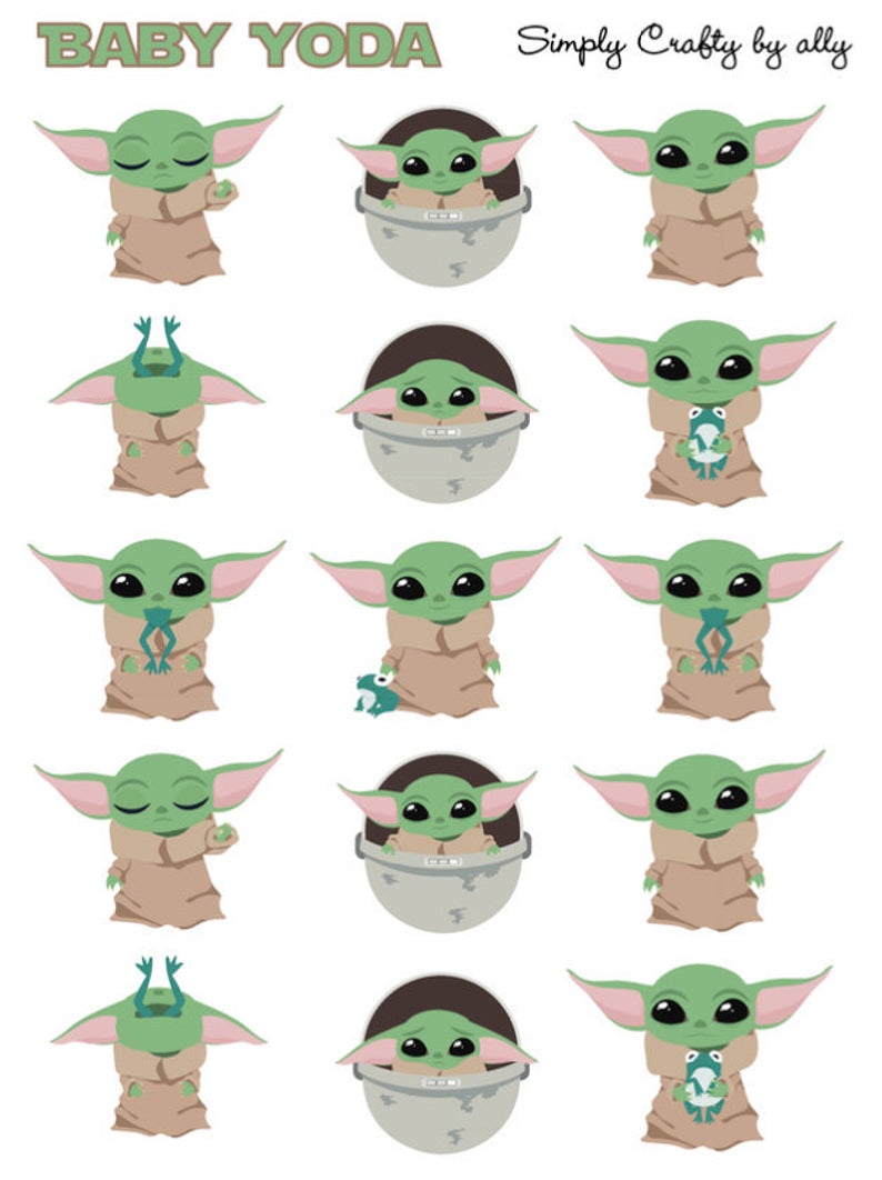 Free Free 237 Clip Art Baby Yoda Svg Free SVG PNG EPS DXF File